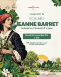 Inauguration du Square Jeanne Barret