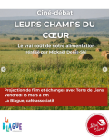 Ciné débat avec l'association Terre de liens à la Blague